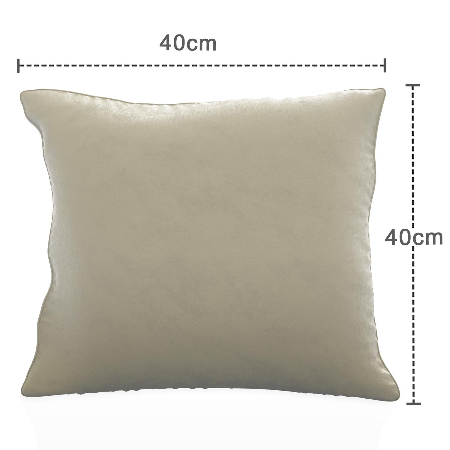 Cushion Cover 40x40 cm Decorative Velvet Living Room Bedroom Sofa Bed Office