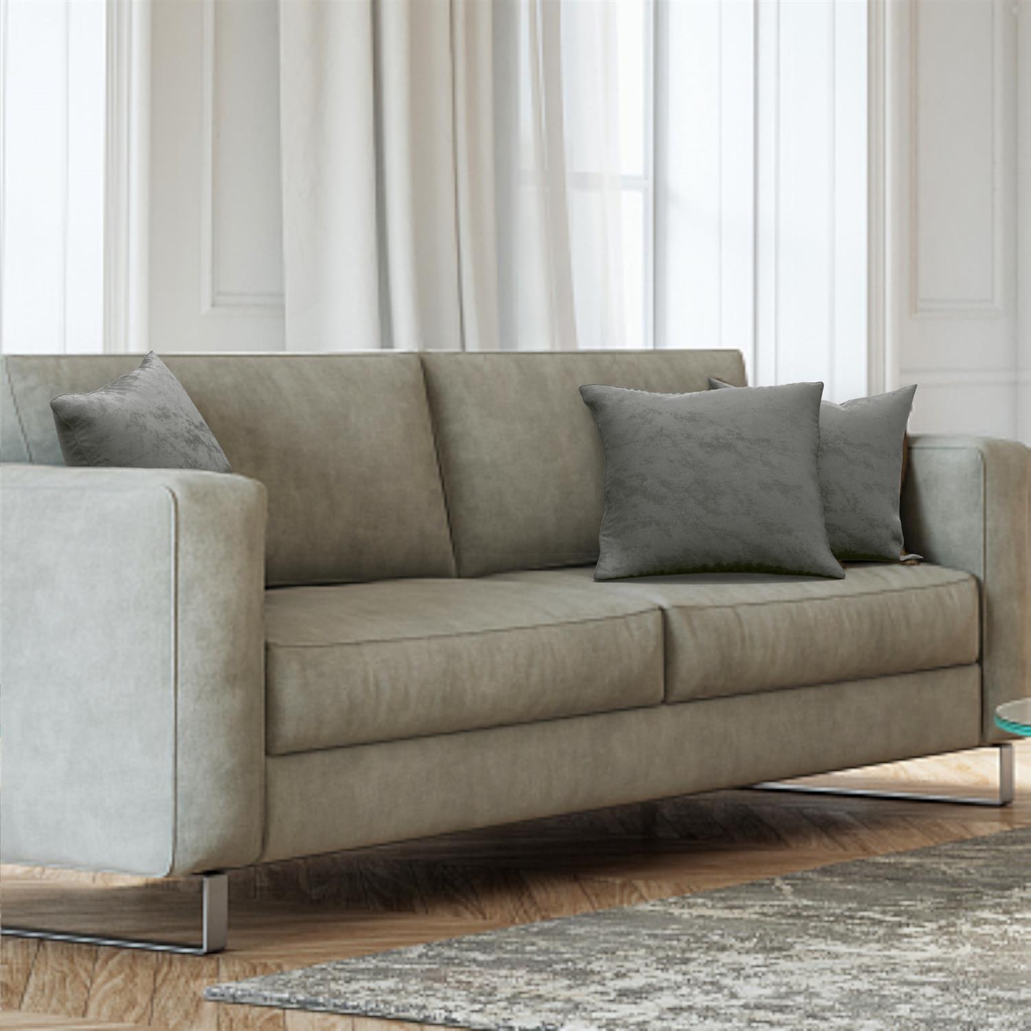 Cushion Cover 40x40 cm Decorative Velvet Living Room Bedroom Sofa Bed Office