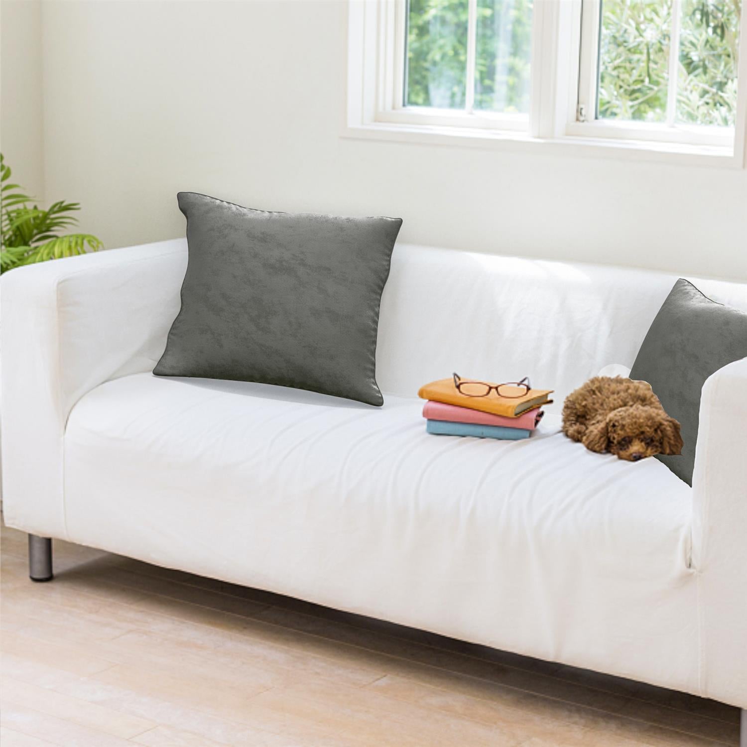 Cushion Cover 40x40 cm Decorative Velvet Living Room Bedroom Sofa Bed Office