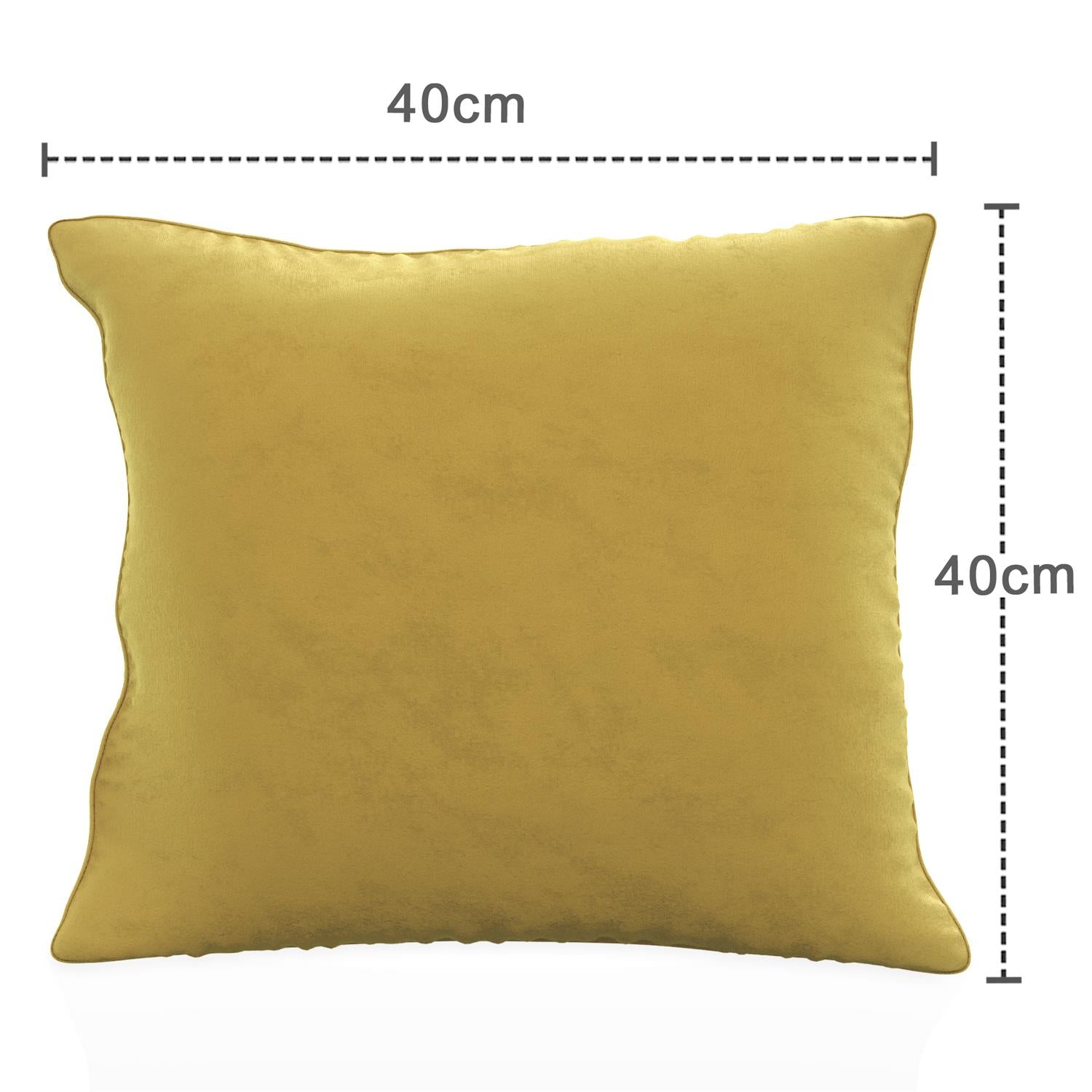 Cushion Cover 40x40 cm Decorative Velvet Living Room Bedroom Sofa Bed Office