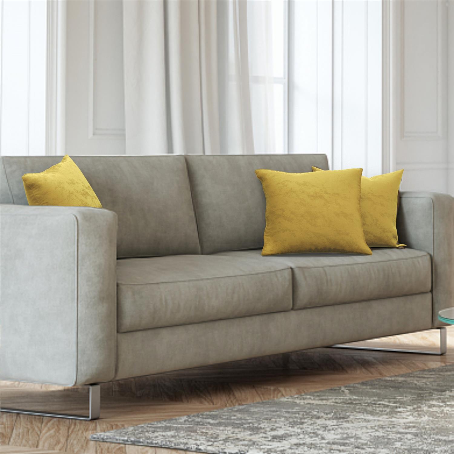 Cushion Cover 40x40 cm Decorative Velvet Living Room Bedroom Sofa Bed Office