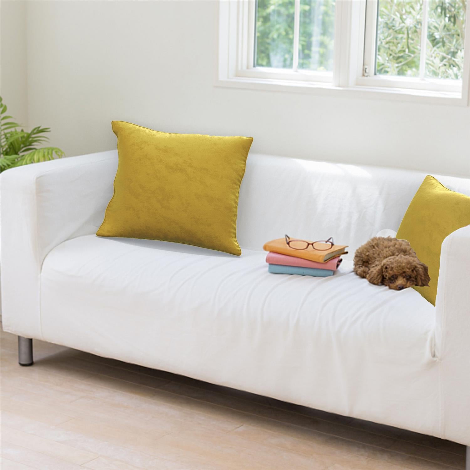 Cushion Cover 40x40 cm Decorative Velvet Living Room Bedroom Sofa Bed Office