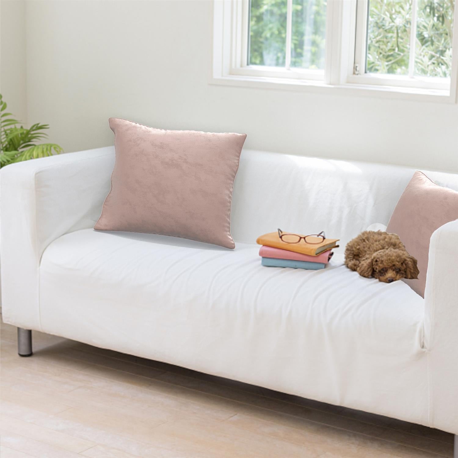 Cushion Cover 40x40 cm Decorative Velvet Living Room Bedroom Sofa Bed Office