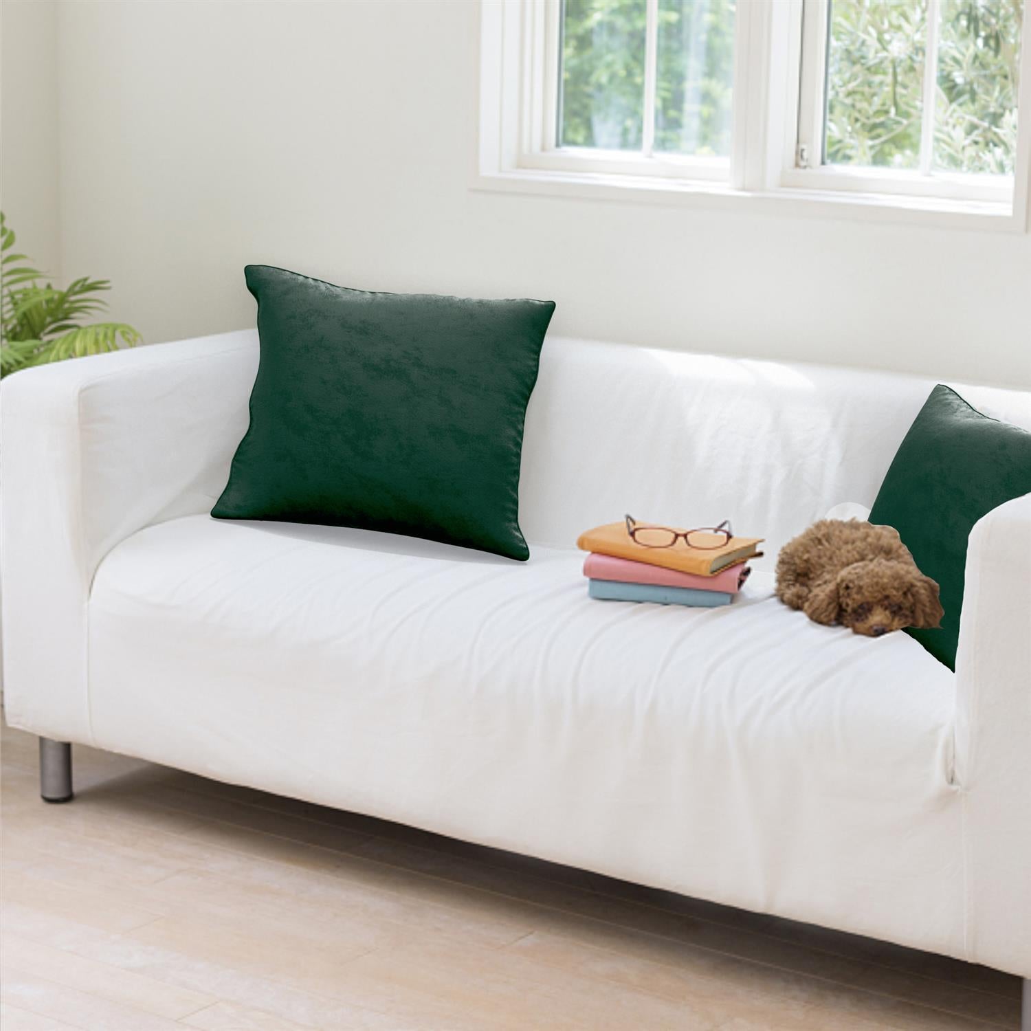 Cushion Cover 40x40 cm Decorative Velvet Living Room Bedroom Sofa Bed Office