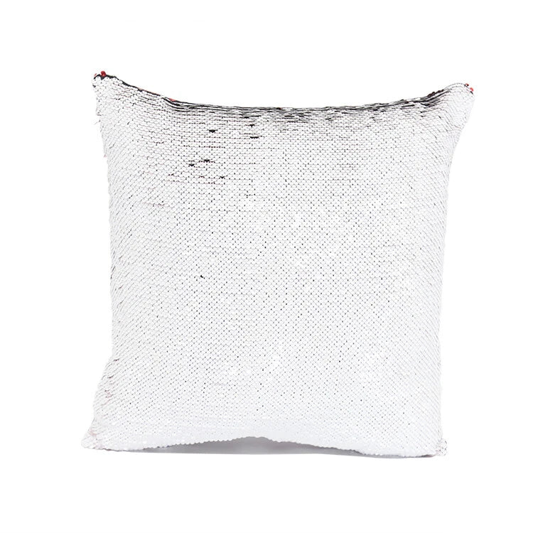10Pcs Blank Reversible Sequin Pillowcase Home Sofa Car Decor for Sublimation New
