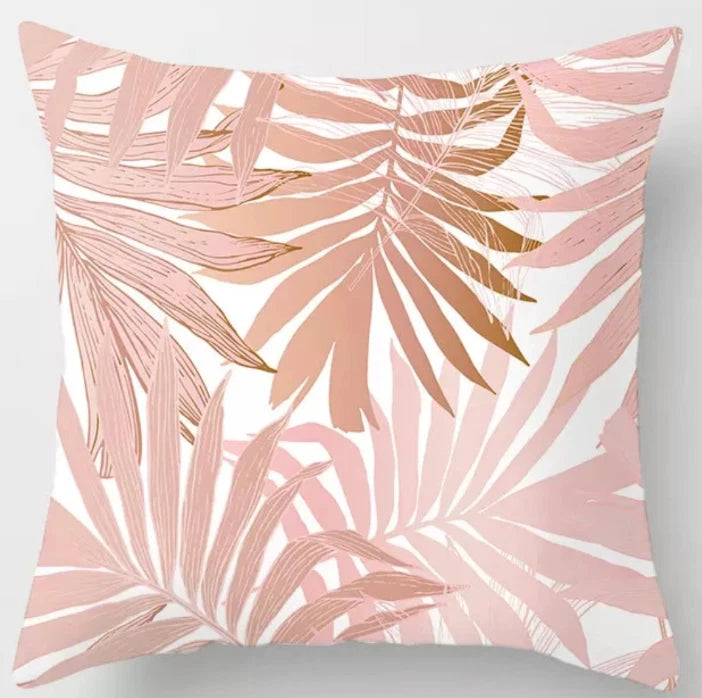 Pink Home Decor Printed Pillow Case Sofa Bed Throw Cushion Cover 18 Style
