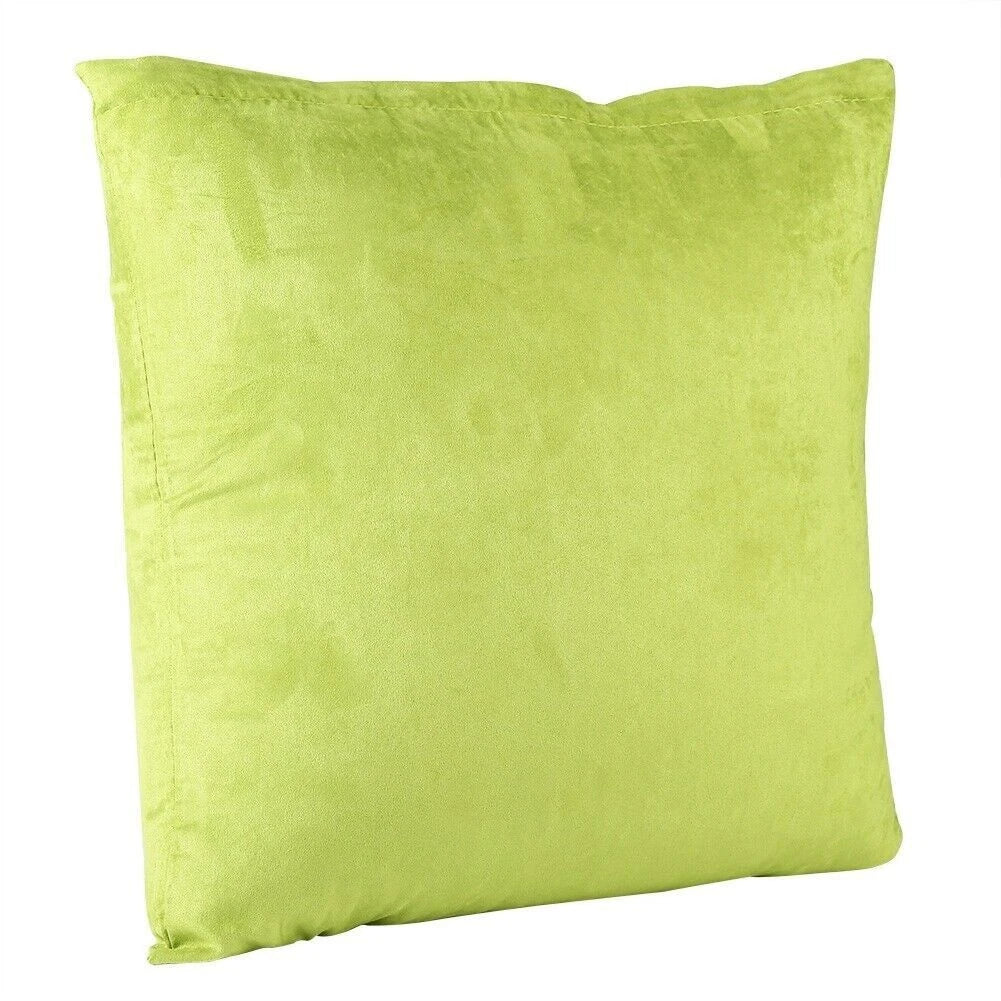 45*45cm Pillow Pure Color Sofa  Cushion Cover Car Bed Office Pillows Send