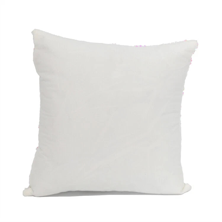 10Pcs Blank Reversible Sequin Pillowcase Home Sofa Car Decor for Sublimation New