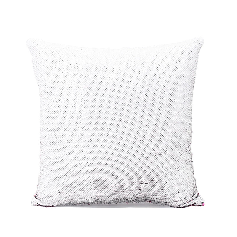 10Pcs Blank Reversible Sequin Pillowcase Home Sofa Car Decor for Sublimation New