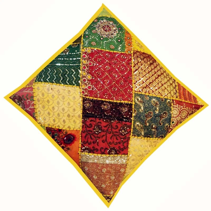 30" Set Of 2 PC Patchwork Cushion Cover Ethnic Sofa Cover Decorative Living Room