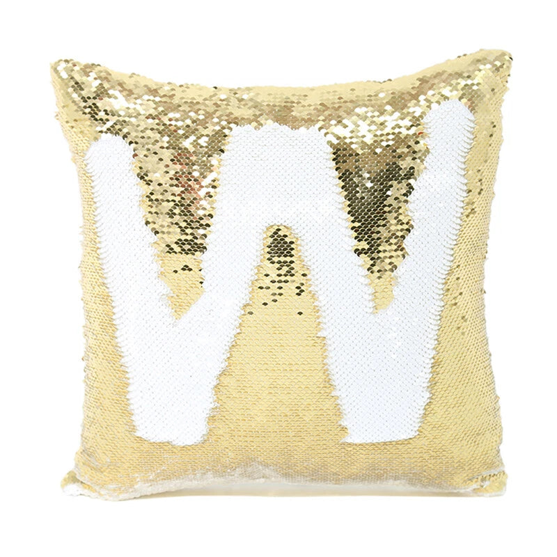 10Pcs Blank Reversible Sequin Pillowcase Home Sofa Car Decor for Sublimation New