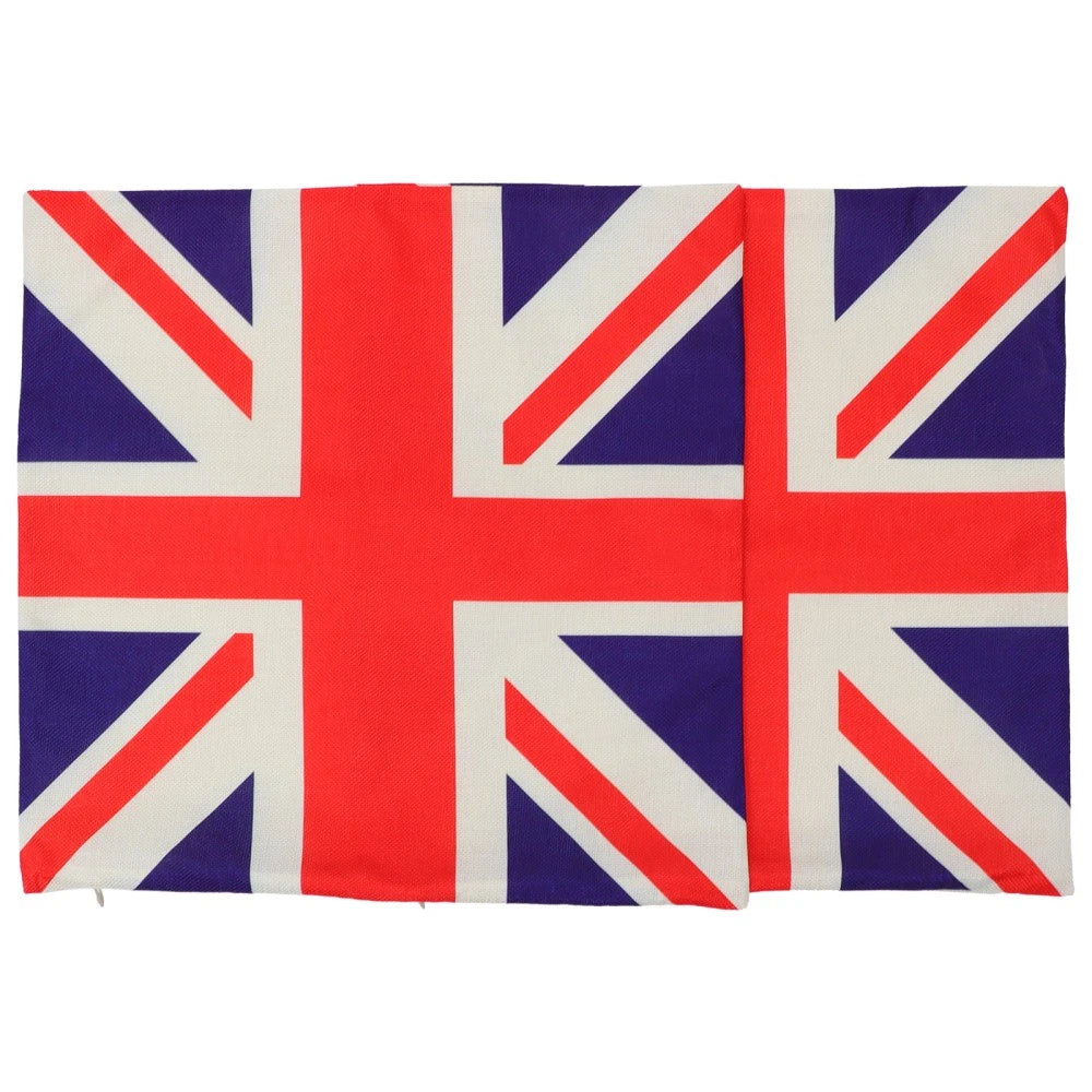 2 Pcs Cushion Cover Office Throw Pillow Covers Sofa Couch Bed Pillowcases