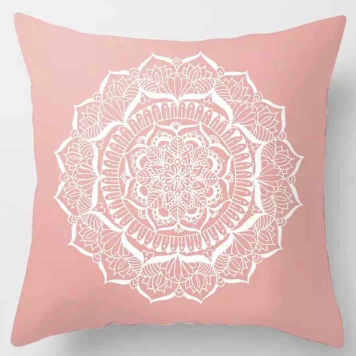 Pink Home Decor Printed Pillow Case Sofa Bed Throw Cushion Cover 18 Style