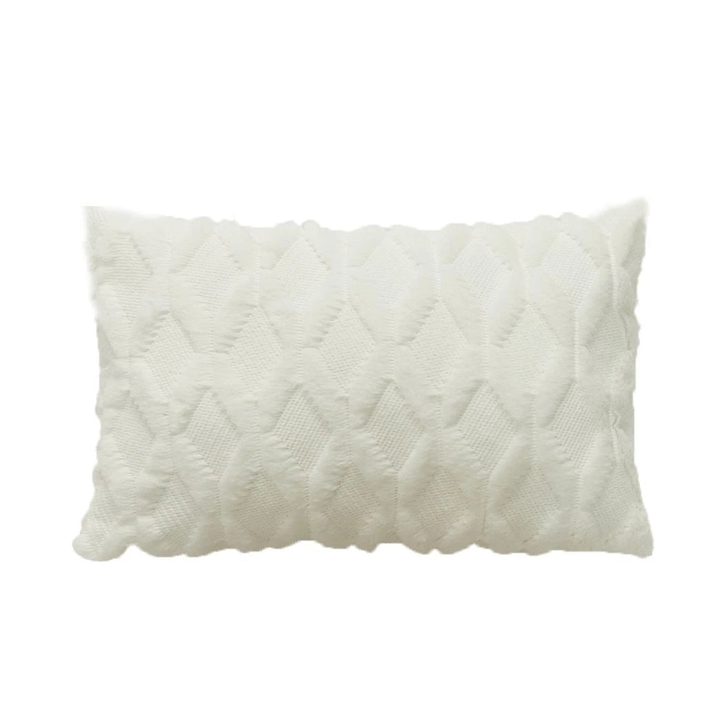 For Livingroom,Bed Plush Home Textile Pillow Case Cushion Cover Sofa Decor