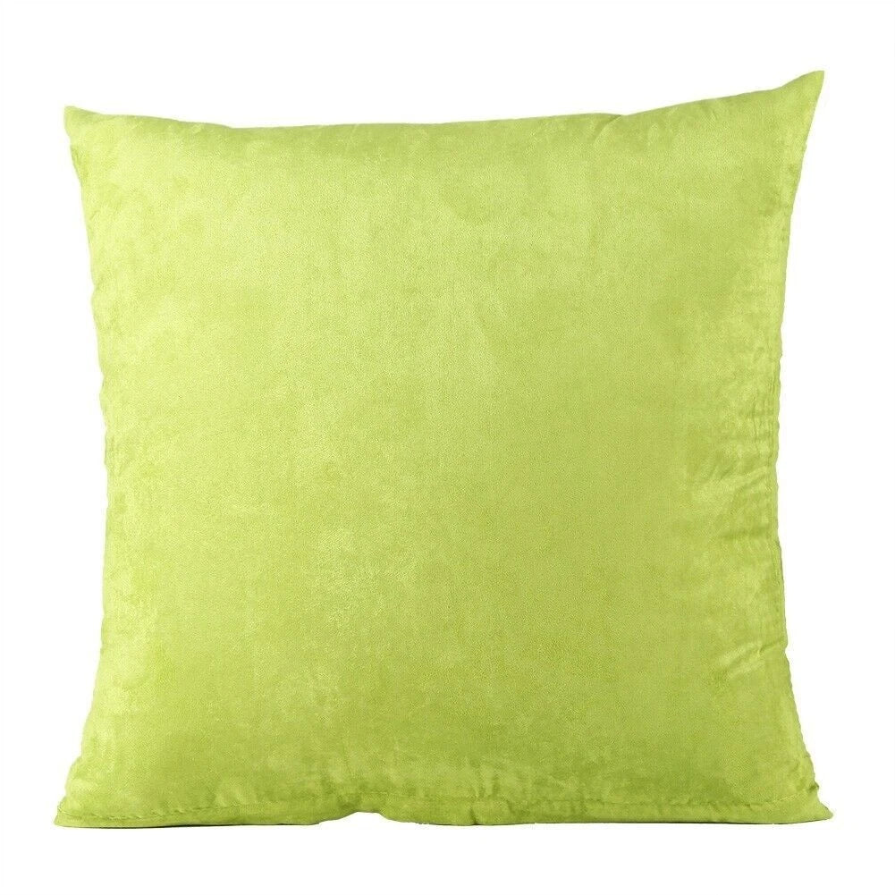 45*45cm Pillow Pure Color Sofa  Cushion Cover Car Bed Office Pillows Send