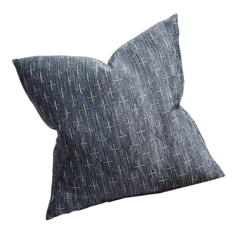 Decorative Cushion Cover Cotton Linen Texture Pillowcase For Couch Or Bed