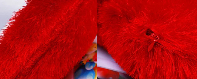 10Pcs Heart Shaped Sublimation Blank Pillow Case Fluffy Home Sofa Decor DIY Gift