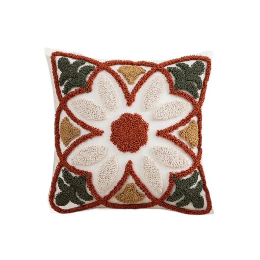 Bohemian Style Throw Pillowcover Square Cushion Cover  Sofa/Bed