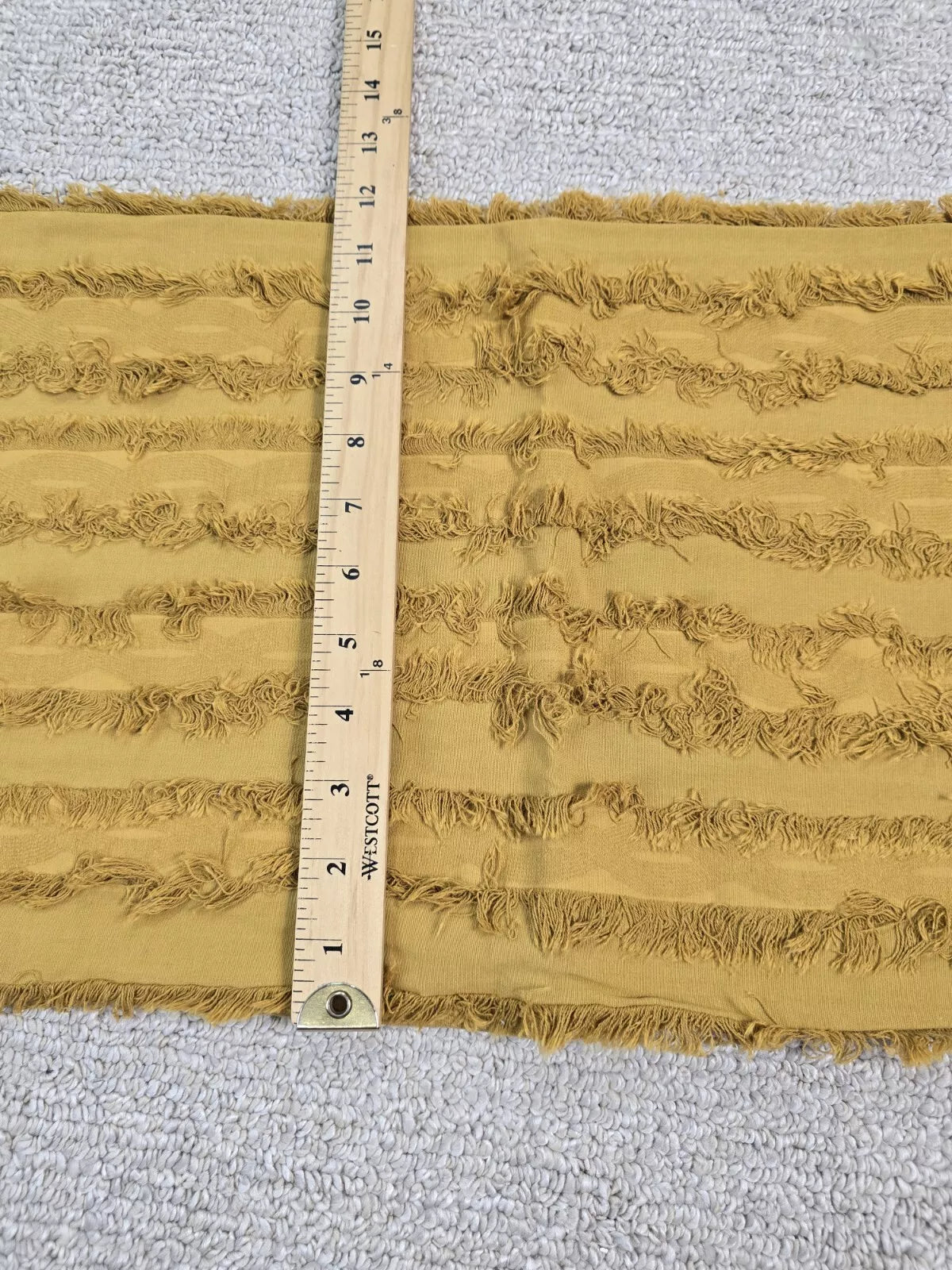 Fringe Yellow 12x19 Cushion Throw Cover Pillow Case Bed Chair Couch Decor Zip