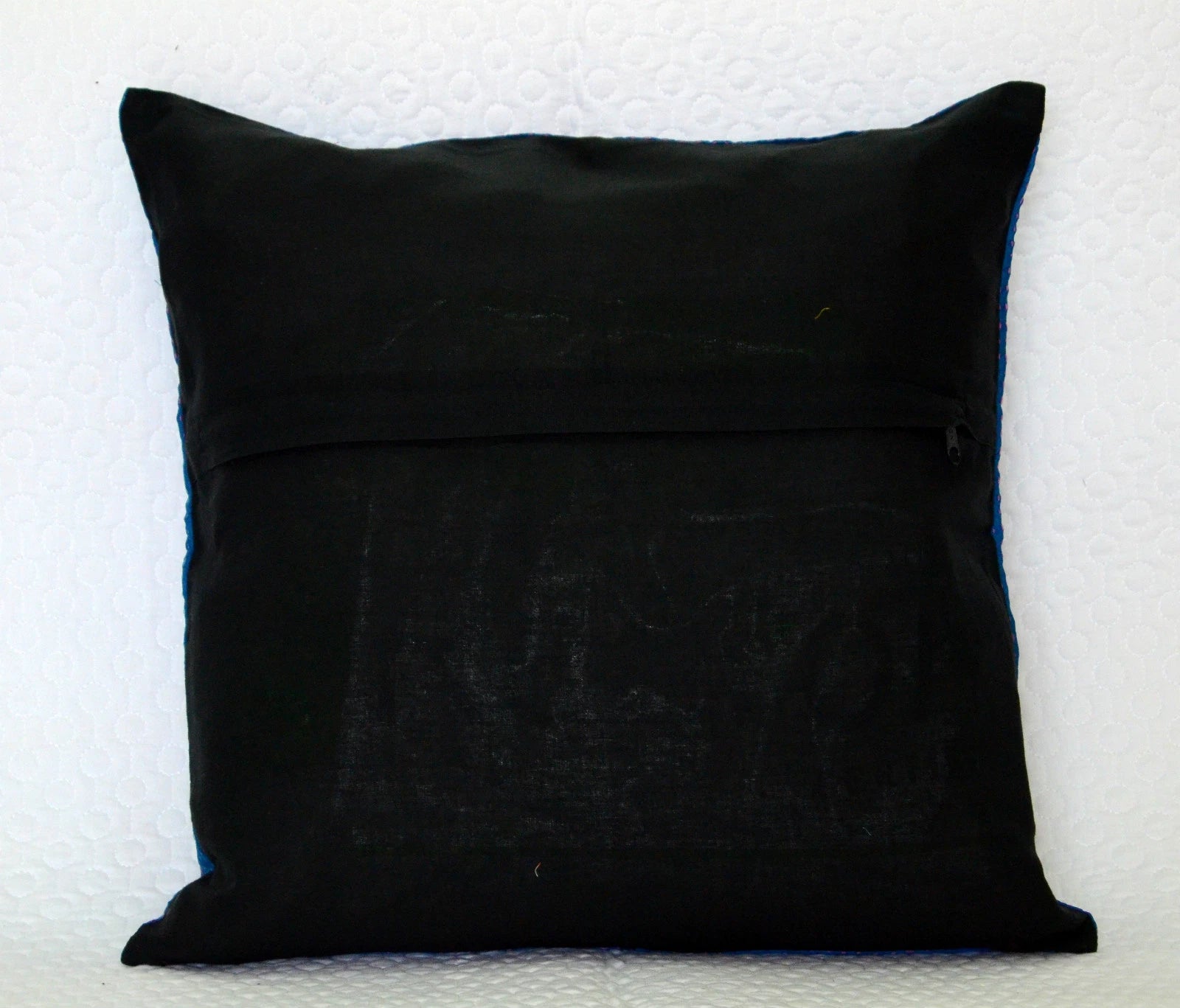 Kantha Patchwork Cushion Cover Handmade Pillow Case 16" Indian Sofa Bed Decor