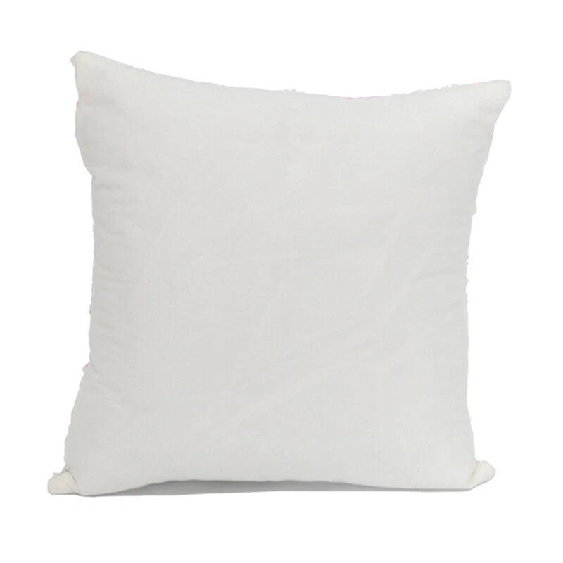 New Sublimation Blank Reversible Sequin Magic Pillowcase Home Sofa Car Decor