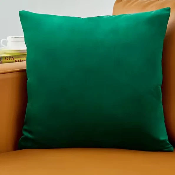 Luxury Velvet Pillow Case 40x40cm – Soft Cushion Cover for Sofa & Home Decor