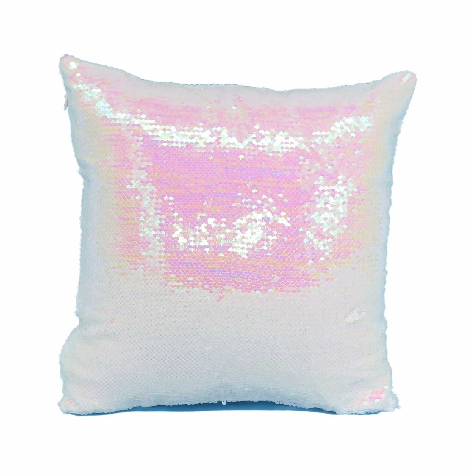 New Sublimation Blank Reversible Sequin Magic Pillowcase Home Sofa Car Decor