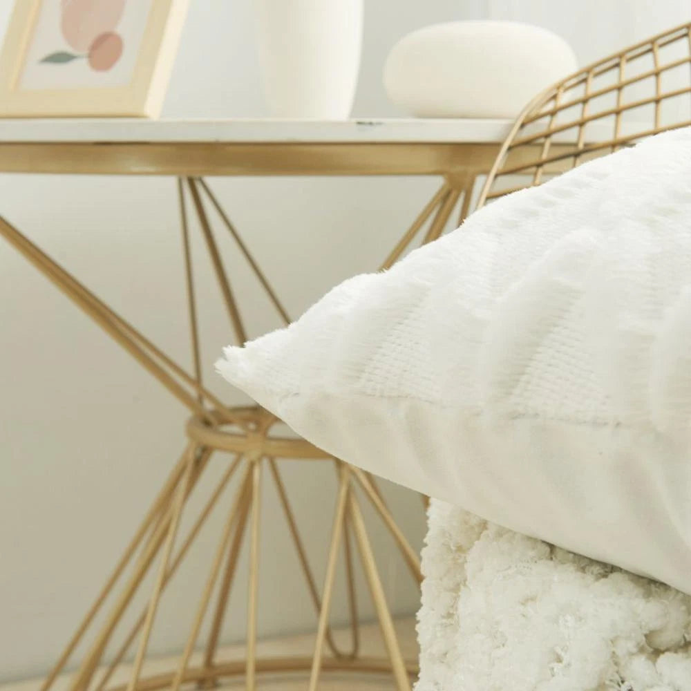 For Livingroom,Bed Plush Home Textile Pillow Case Cushion Cover Sofa Decor