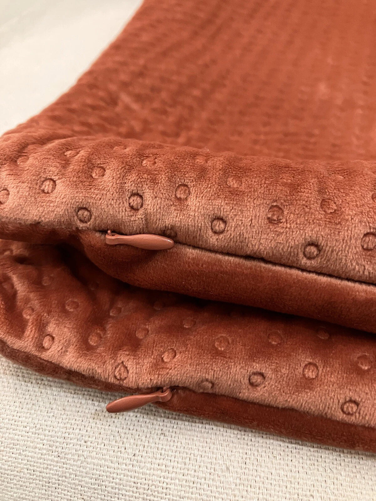 Two 20x20 Throw Pillow Covers Sofa Decor Velvet Cushion Cover Cases Premium