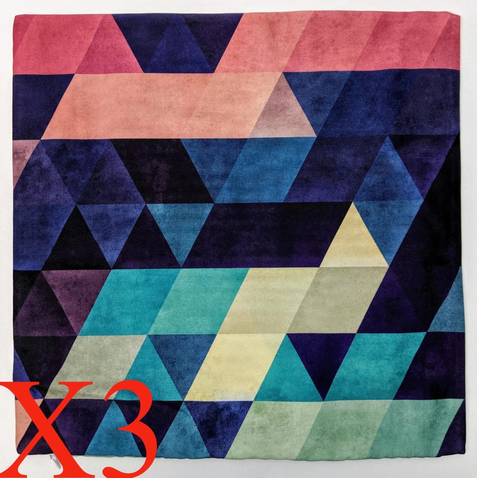 Fashion Cushion Cover Pillow Cases Home Sofa Decor 16 x 16 inch Set of 3