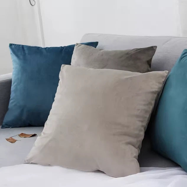 Luxury Velvet Pillow Case 40x40cm – Soft Cushion Cover for Sofa & Home Decor