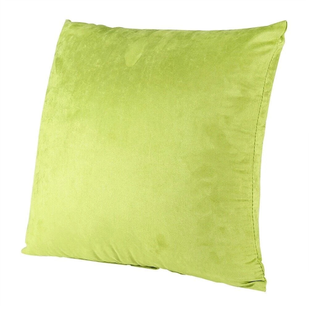 45*45cm Pillow Pure Color Sofa  Cushion Cover Car Bed Office Pillows Send