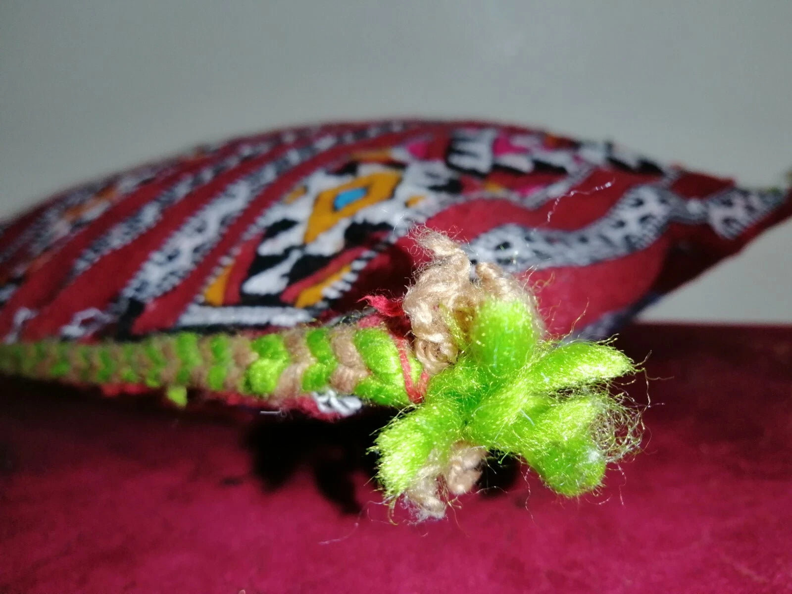 WOOL PILLOW COVER CUSHION COVERS PILLOW SOFA MOROCCAN HANDMADE