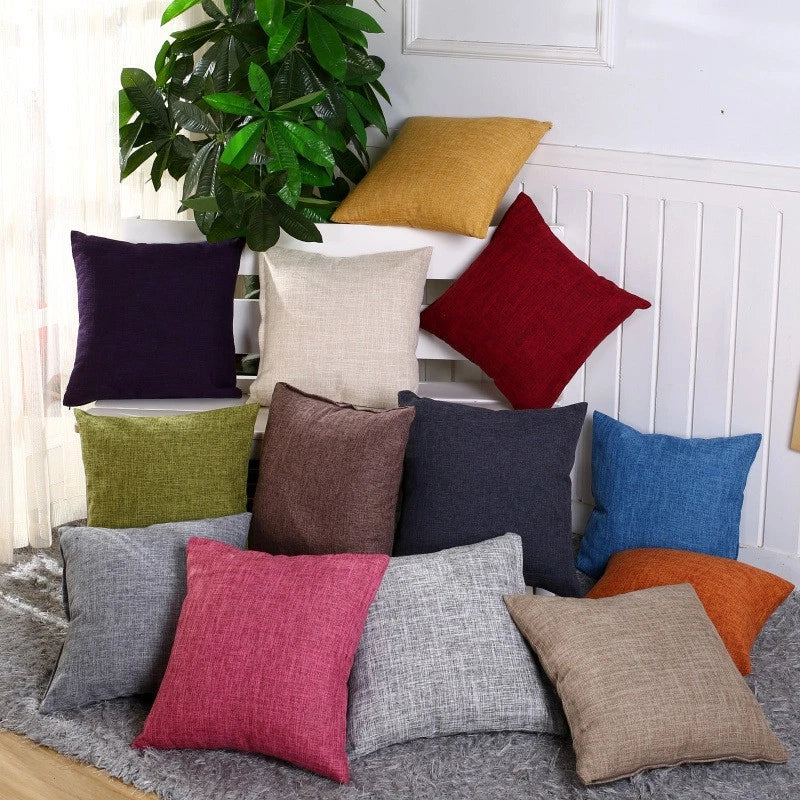 4pcs Polyester Cushion Cover Throw Pillow Case Sizes 45cm*45cm Sofa Home Decor