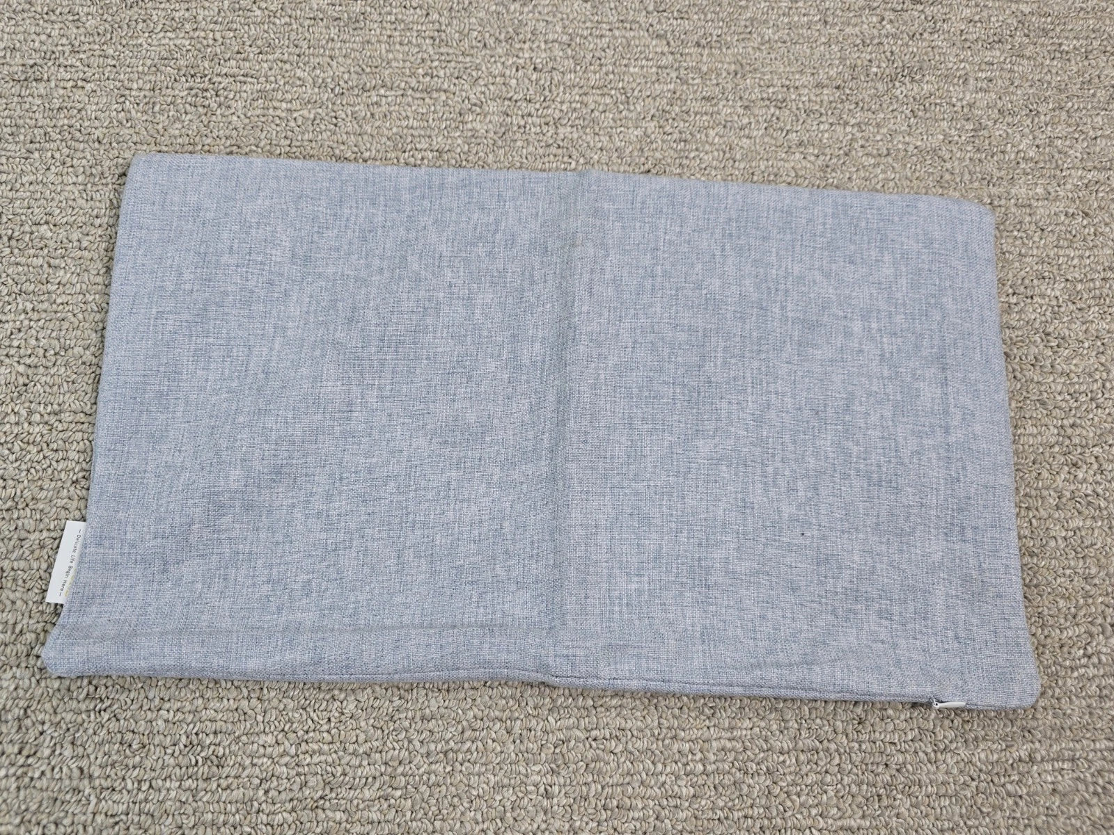 Light Blue 11x19 Cushion Throw Cover Pillow Case Bed Chair Couch Decor Zip