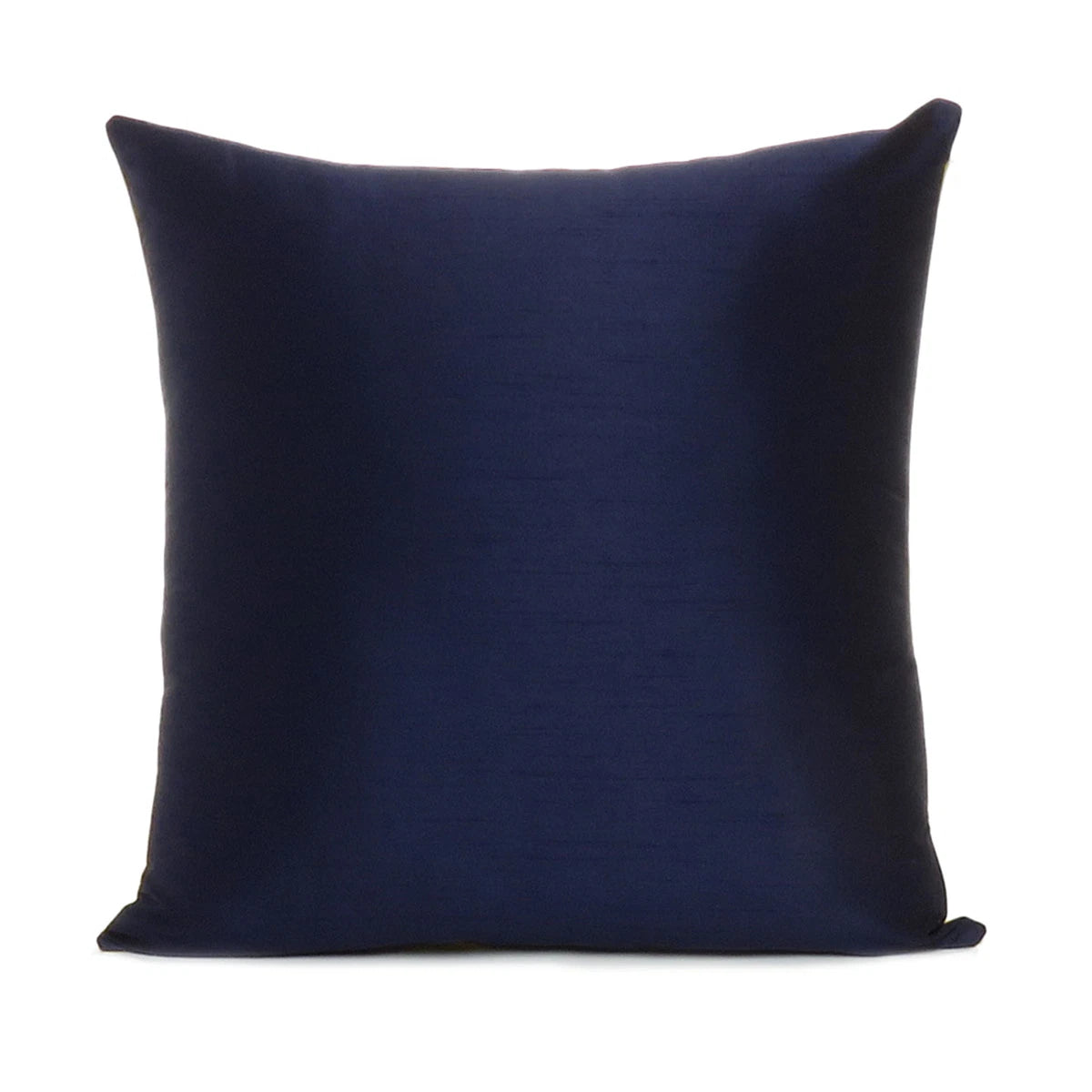 Throw Cushion Cover Reversible Pillow Case Silk Sofa Waist Square Pillowcase 18"