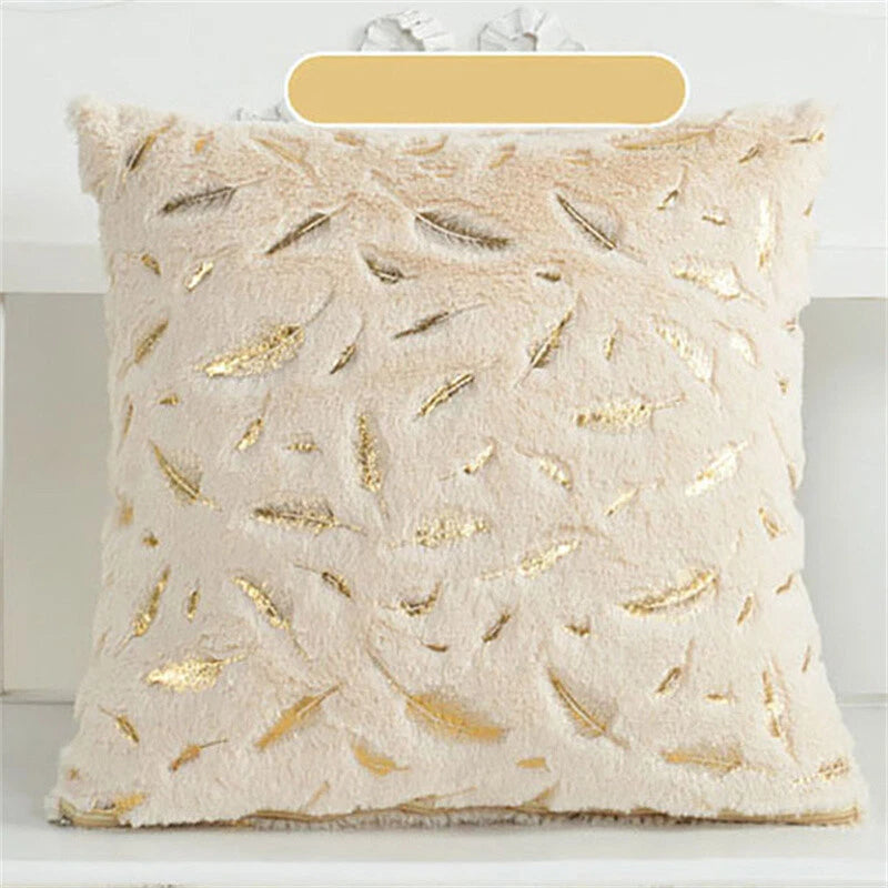 Pillows Covers Cushion 43x43cm Fur Sofa Decorative Bed Pillow Room Decoration