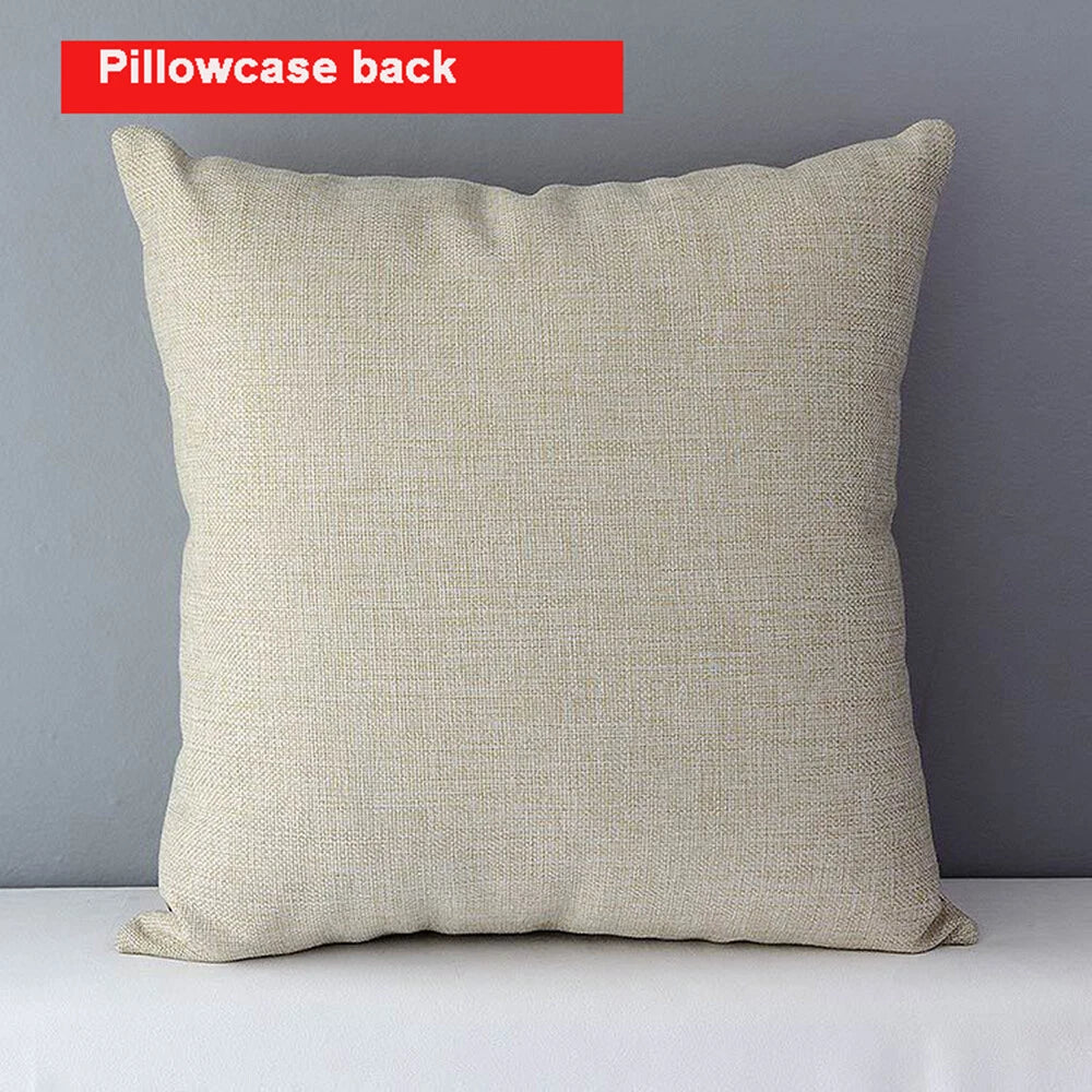 British Flag Linen Pillow Covers-Throw Pillow Cases Cushion Covers for Sofa Bed