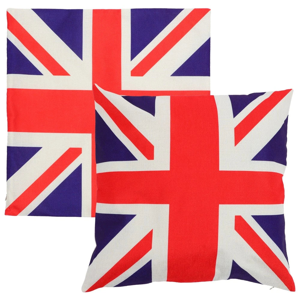 2 Pcs Cushion Cover Office Throw Pillow Covers Sofa Couch Bed Pillowcases