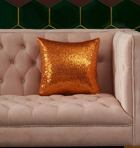 Plain Fluffy Classic Comfy Cushion Cover Cotton Linen Throw Pillow Case Bed Sofa