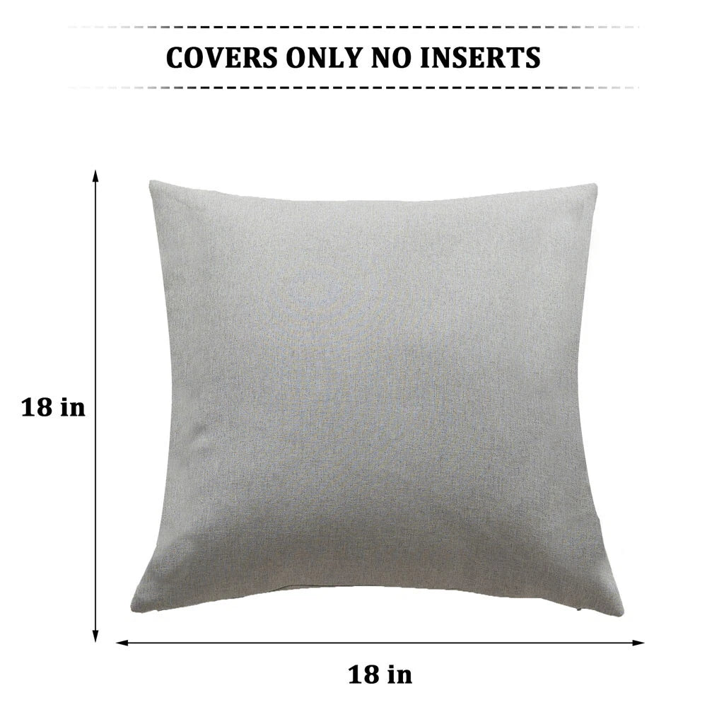 Home Use Sofa Living Room Bedside Back Cushion Cotton Linen Included Solid Color