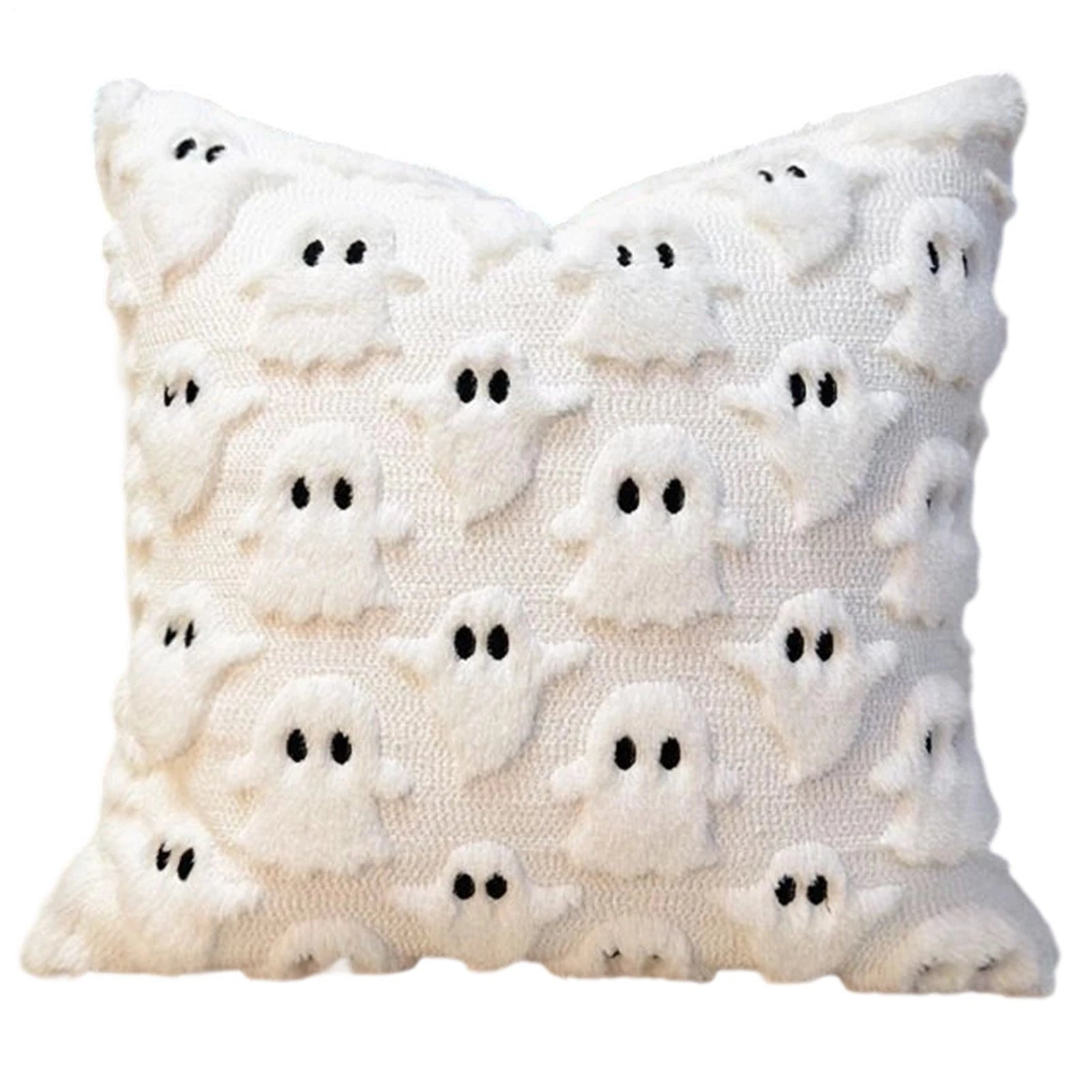 Halloween Ghost Throw Pillowcase Cushion Cover Sofa Bed Home Decor 45x45cm