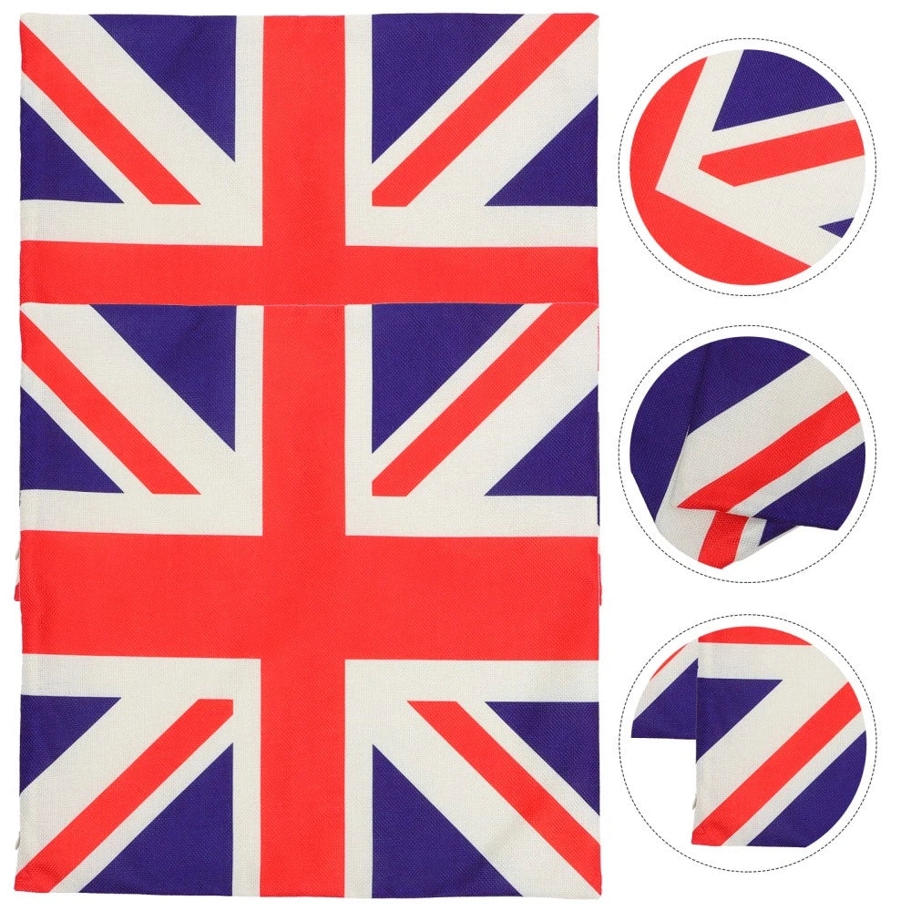 2 Pcs Cushion Cover Office Throw Pillow Covers Sofa Couch Bed Pillowcases