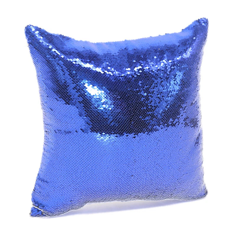 10Pcs Blank Reversible Sequin Pillowcase Home Sofa Car Decor for Sublimation New