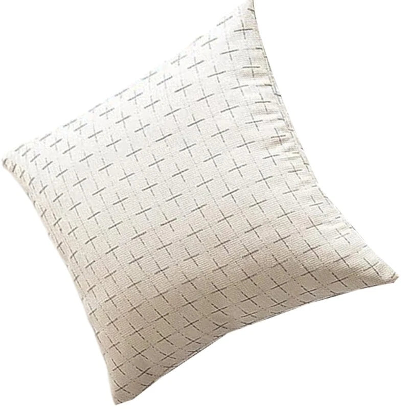 Decorative Cushion Cover Cotton Linen Texture Pillowcase For Couch Or Bed