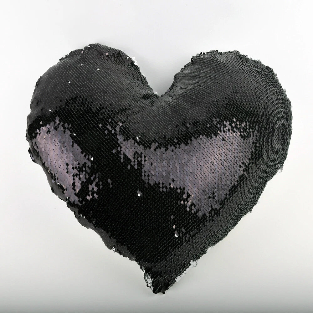 Sublimation Blank Reversible Sequin Pillow Case Cushion Cover for Home Sofa Car