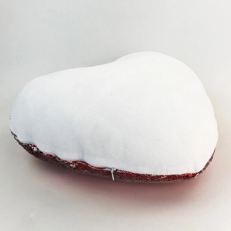 Sublimation Blank Reversible Sequin Pillow Case Cushion Cover for Home Sofa Car