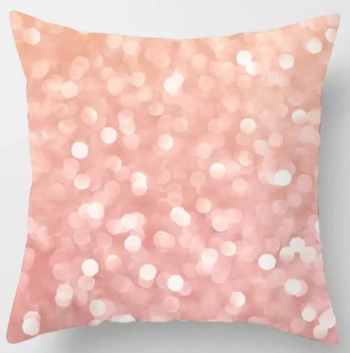 Pink Home Decor Printed Pillow Case Sofa Bed Throw Cushion Cover 18 Style