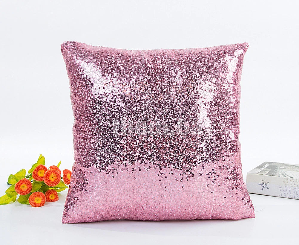 Plain Fluffy Classic Comfy Cushion Cover Cotton Linen Throw Pillow Case Bed Sofa