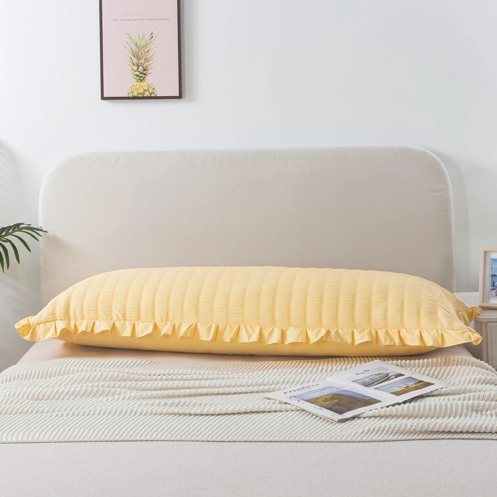 Pack of 1 Body Pillow Covers Set Cushion Cases Pillowcases for Sofa Bedroom 2...